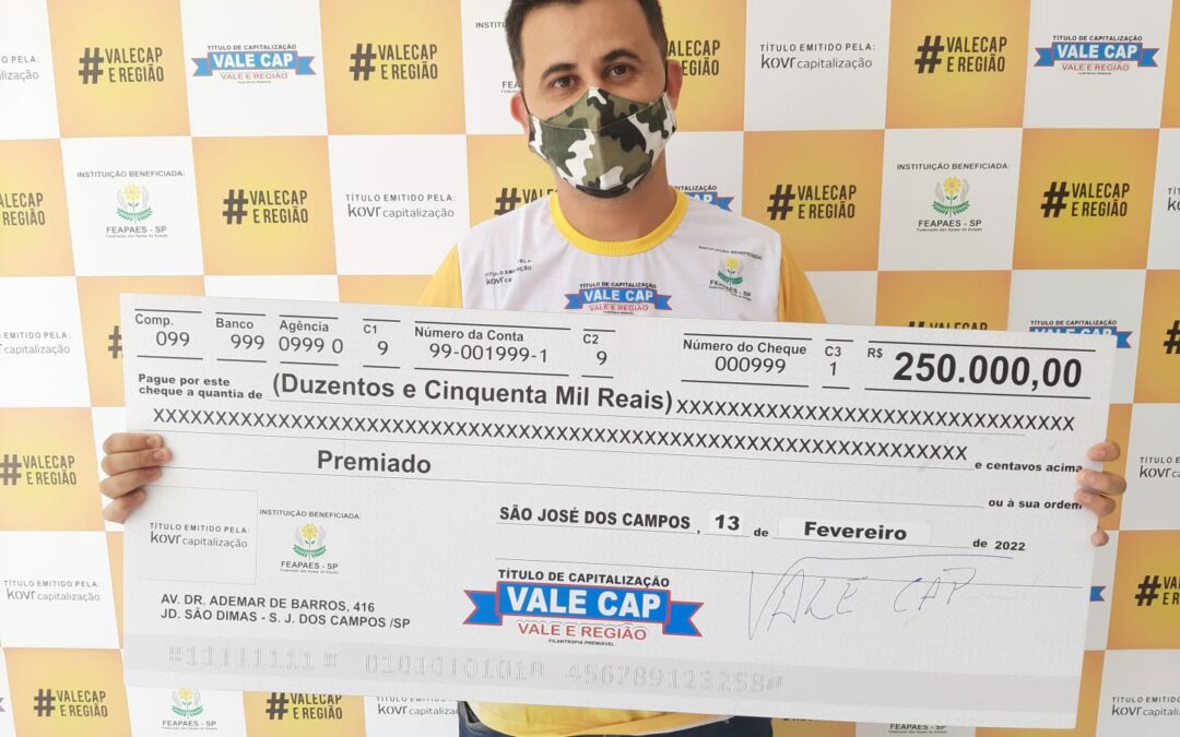 Morador de São José dos Campos ganha sozinho 250 mil reais e vai quitar as dívidas